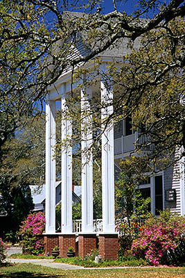 NC: Brunswick County, Cape Fear River Area, Southport, Franklin Square Gallery, c 1904, in Franklin Square Park [Ask for #263.024.]
