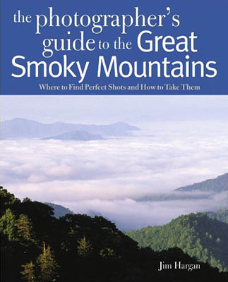 North Carolina: The Great Smoky Mtns Region, Swain County, Great Smoky Mountains Nat. Park, Newfound Gap Road, Thomas Ridge, Front cover of The Photographer's Guide to the Blue Ridge Parkway, 1st Ed, issued by Countryman Press in Fall 2010; all photography and text by Jim Hargan. [Ask for #990.043.]